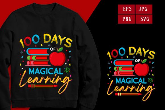 100 Days of Magical Learning T-shirt