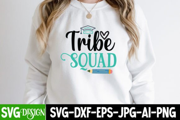 Tribe Squad SVG Cut File: Graphics & T-Shirt Designs